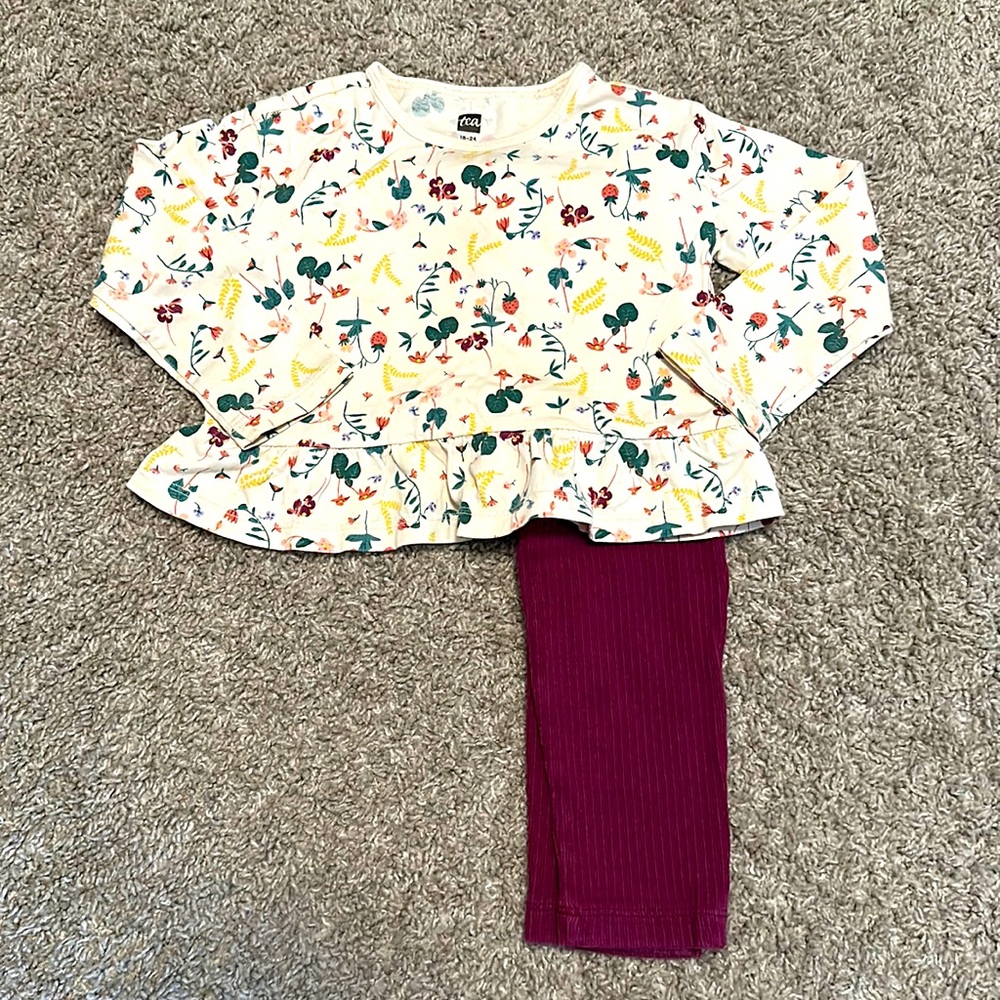 Tea collection shirt and pant set